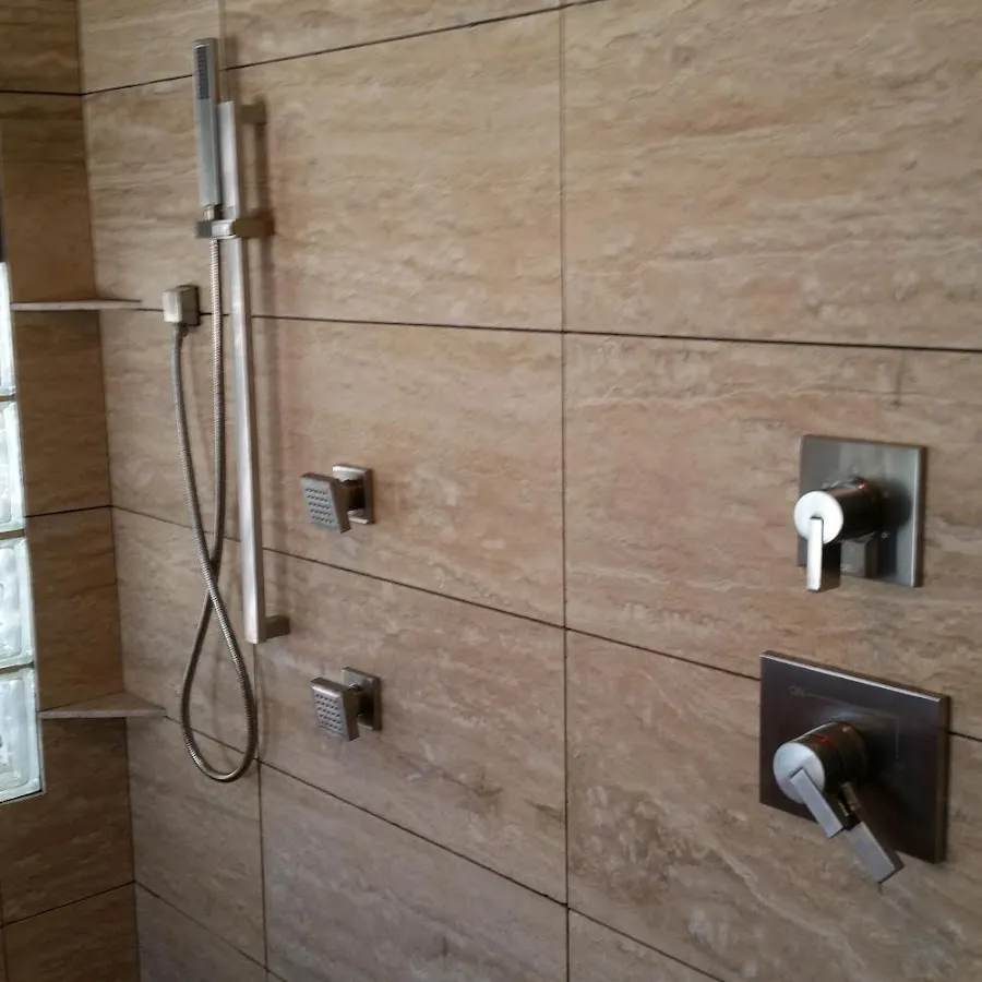 Shower fixture installation for Gas Line Repair in Central